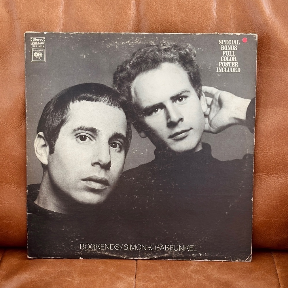 Simon & Garfunkel bookends vintage  vinyl